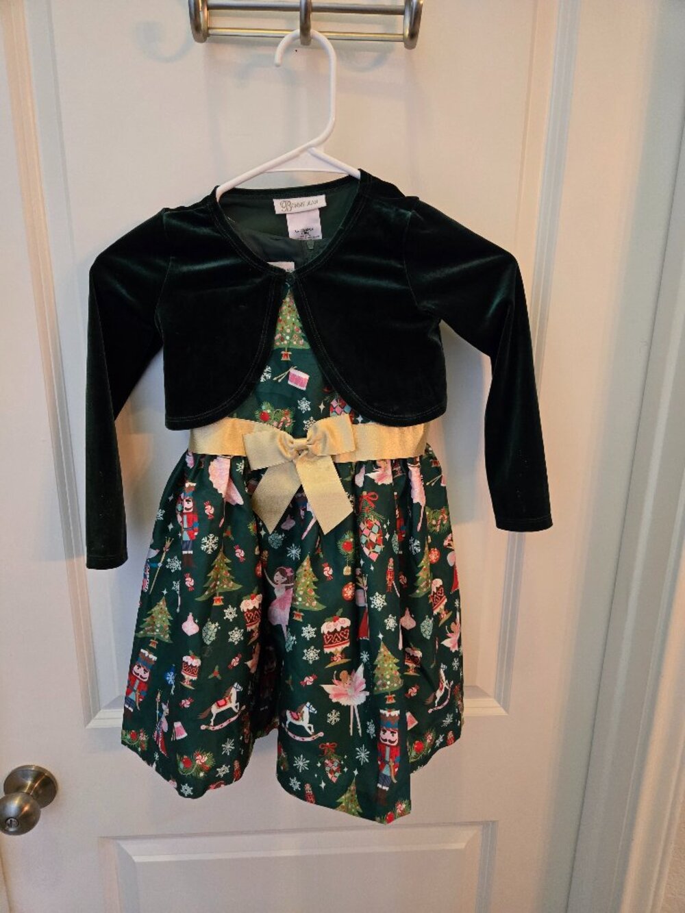 Bonnie Jean Christmas dress size 4T